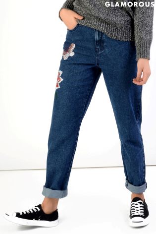 Glamorous Embroidered Jeans